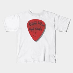 Autographed Guitar Pick Kids T-Shirt